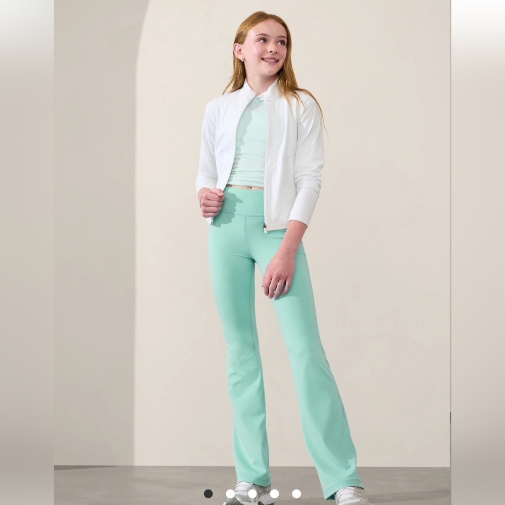 NWT Athleta girl high rise chit chat pant US L/12
